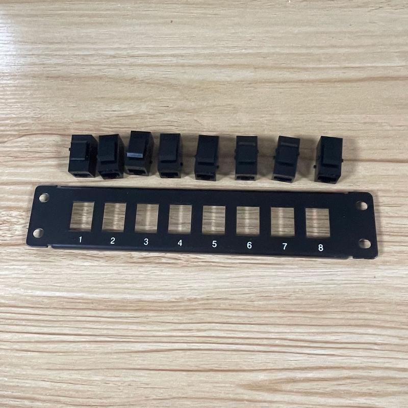 Patch Panel Cat6 - Patch Panel 8 Port Cat6 with