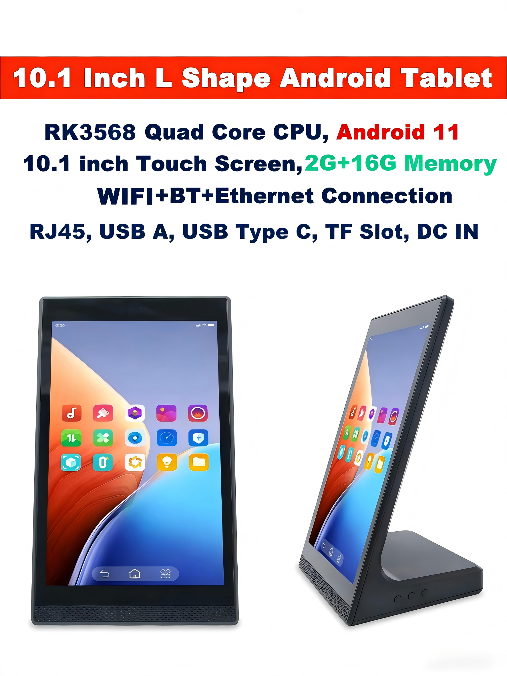 Pos Terminal Android - Android 11 Vertical Screen Menu Machine,