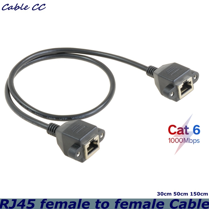 Patch Panel Cat6 - 0.3m 0.5m 1m CAT5 CAT6 RJ45