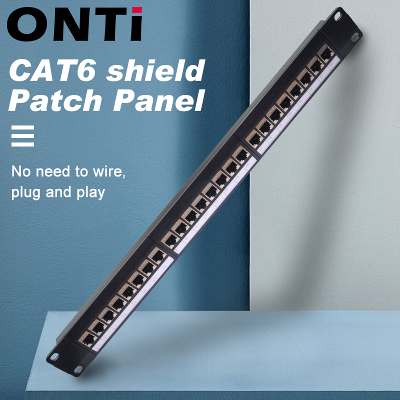 ONTi 19in 1U Rack 24 Port CAT6 – Patch Panel Cat6 Bewertung und Preis
