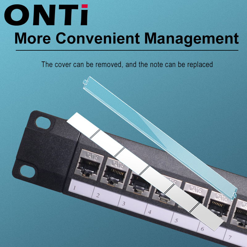 ONTi 19in 1U Rack 24 Port CAT6 – Patch Panel Cat6 Bewertung und Preis