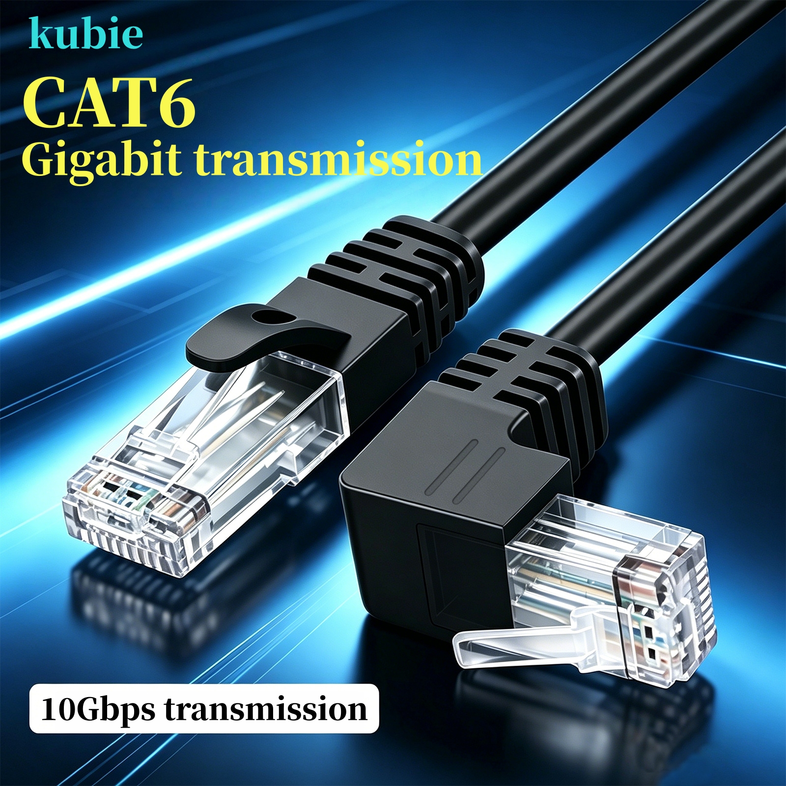 kubie Cat6a RJ45 90 Degree Ang – Patch Panel Cat6 Bewertung und Preis