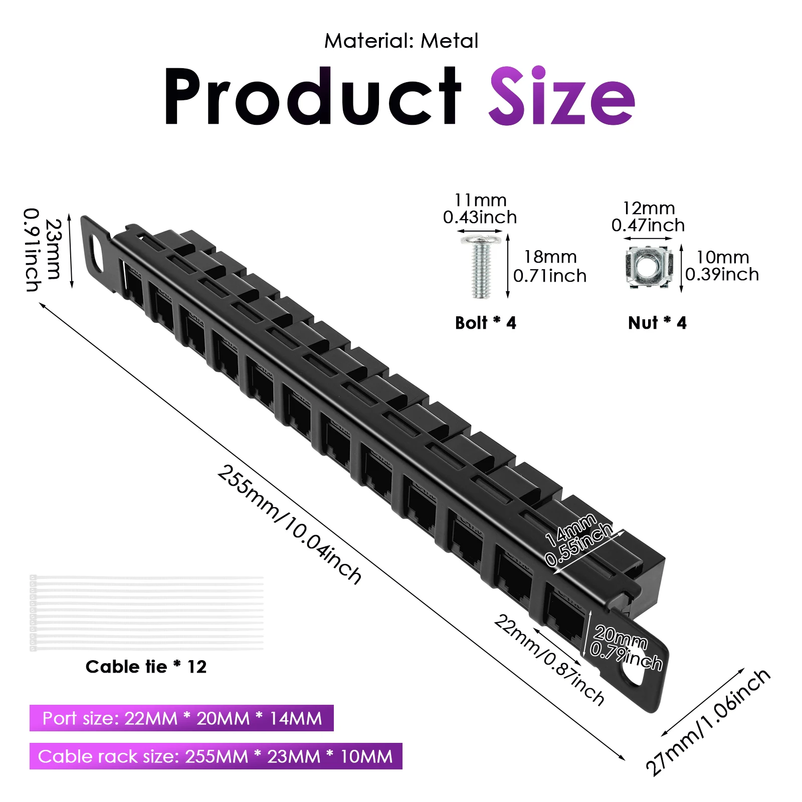 12 Port Patch Panel 10inch 0.5 – Patch Panel Cat6 Bewertung und Preis