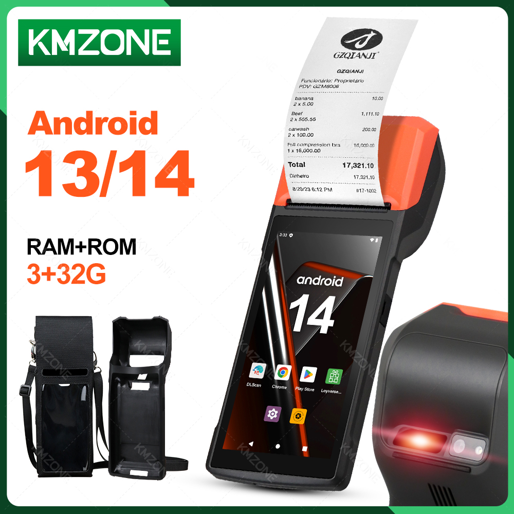 Handheld Android 13/14 PDA Pri – Pos Terminal Android Bewertung und Preis
