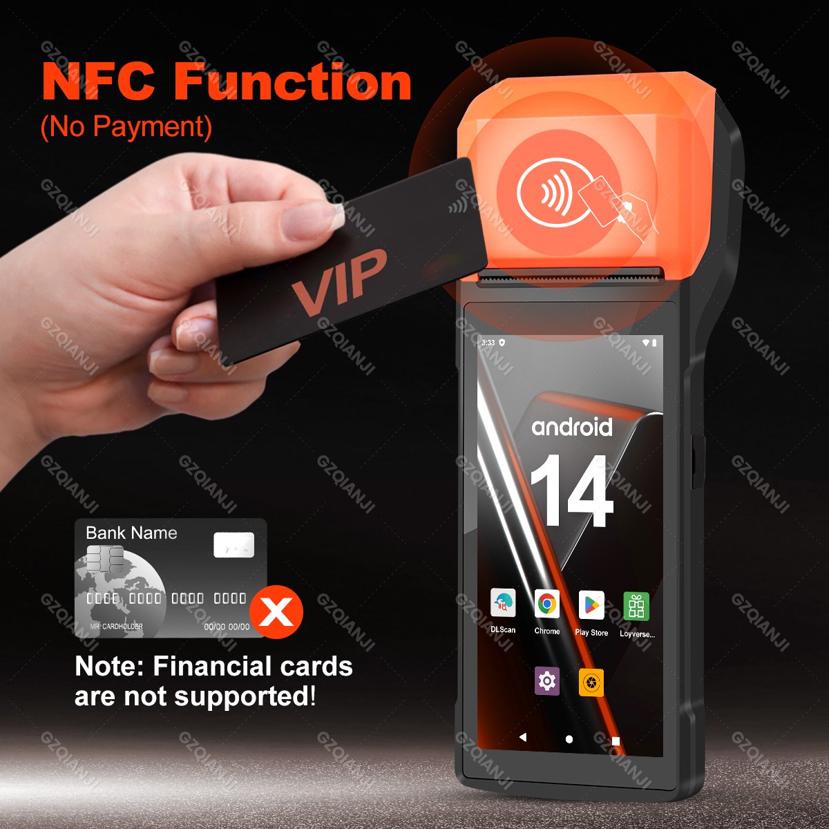 Handheld Android 13/14 PDA Pri – Pos Terminal Android Bewertung und Preis