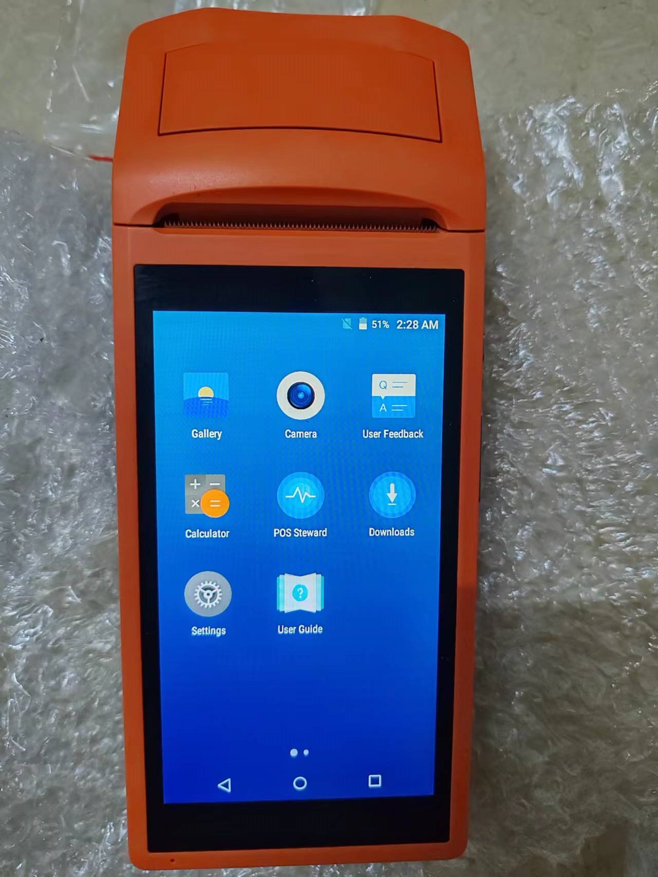 USED V1 Android 5.1 WCDMA 3G P – Pos Terminal Android Bewertung und Preis