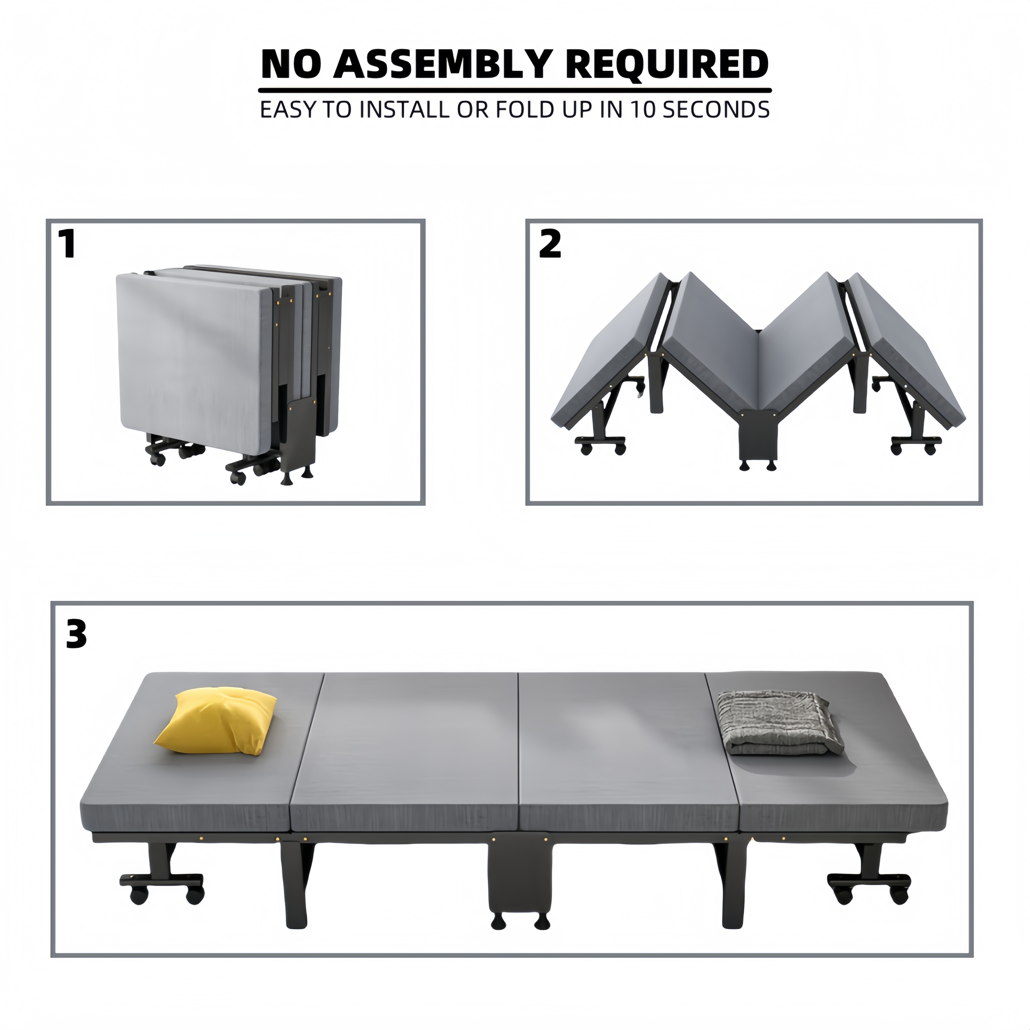 1 Dust Cover for a Folding Bed – Office Tech And Space Bewertung und Preis