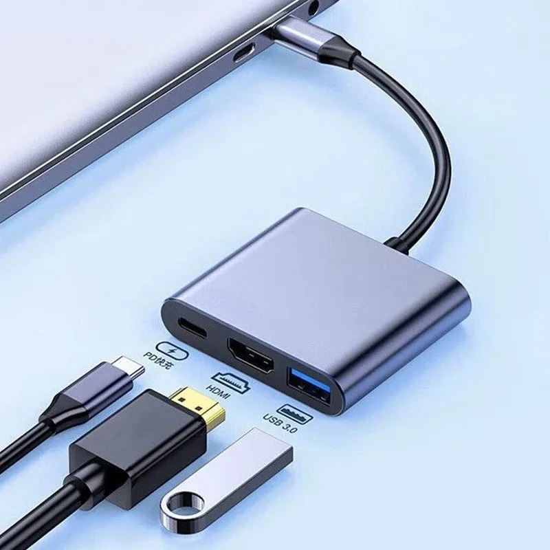 USB C HUB 3in1 Type C 3.0 to H – Docking Station Usb C Bewertung und Preis