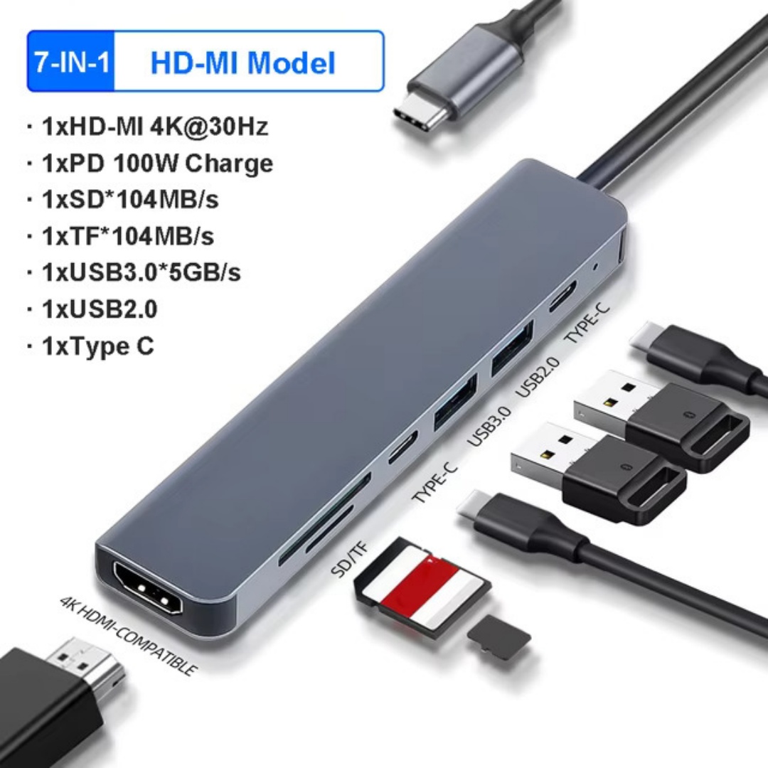 4/7/8/11in1 Docking Hub 4K USB – Docking Station Usb C Bewertung und Preis