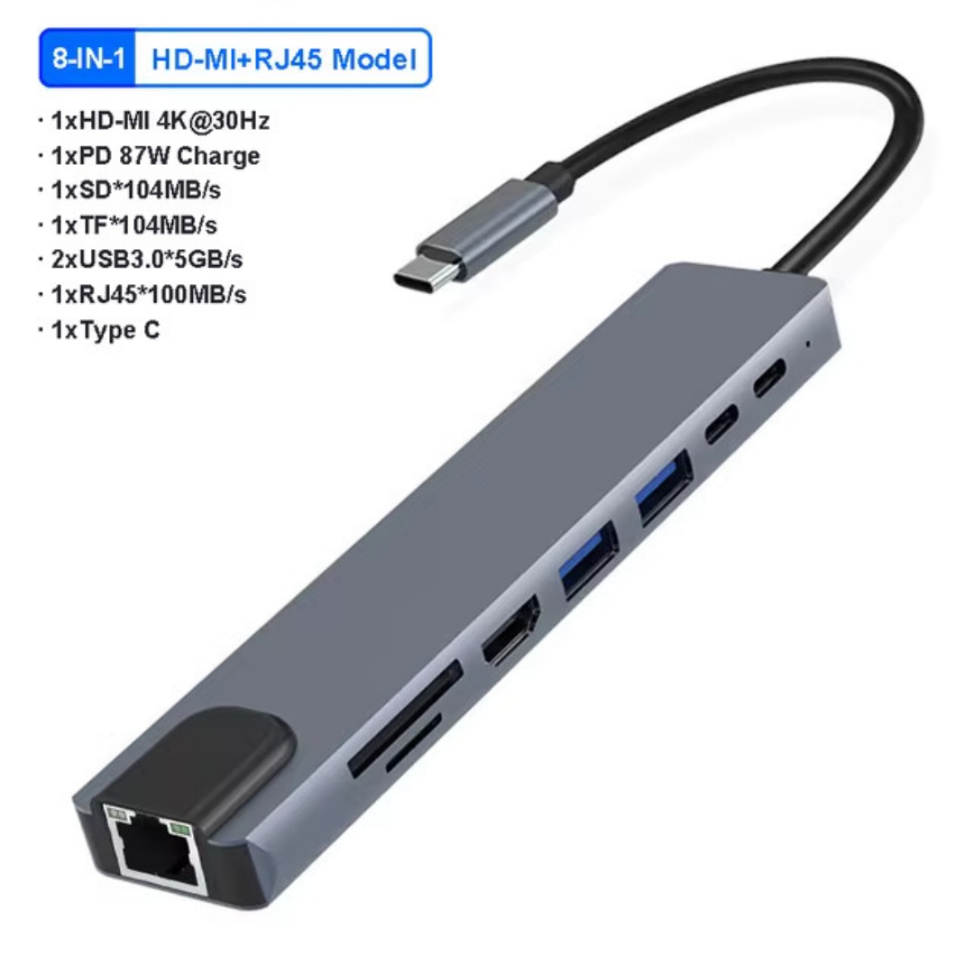 4/7/8/11in1 Docking Hub 4K USB – Docking Station Usb C Bewertung und Preis