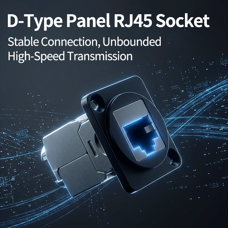 D-Type Panel Mount RJ45 Socket – Patch Panel Cat6 Bewertung und Preis