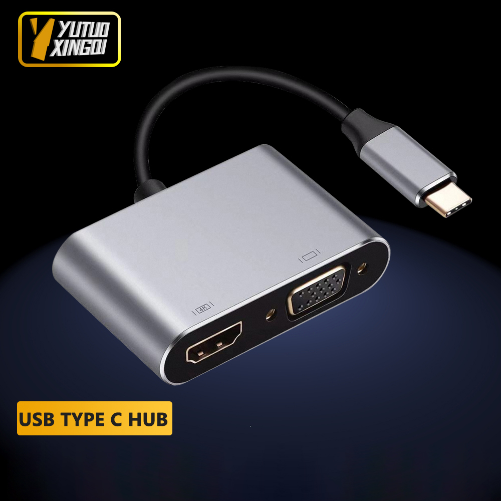 4K USB Type C to VGA 1080P USB – Docking Station Usb C Bewertung und Preis