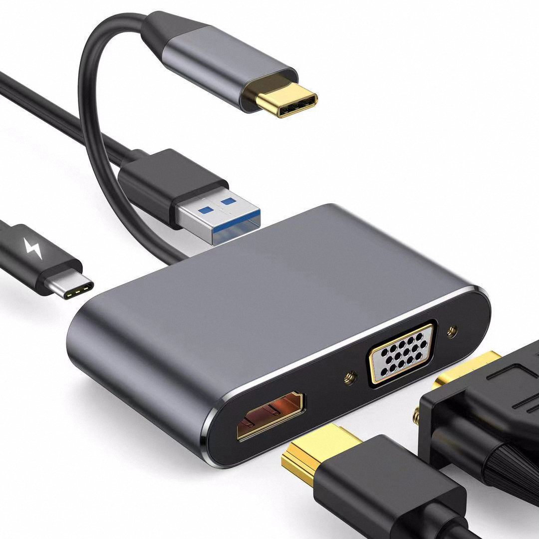 4K USB Type C to VGA 1080P USB – Docking Station Usb C Bewertung und Preis