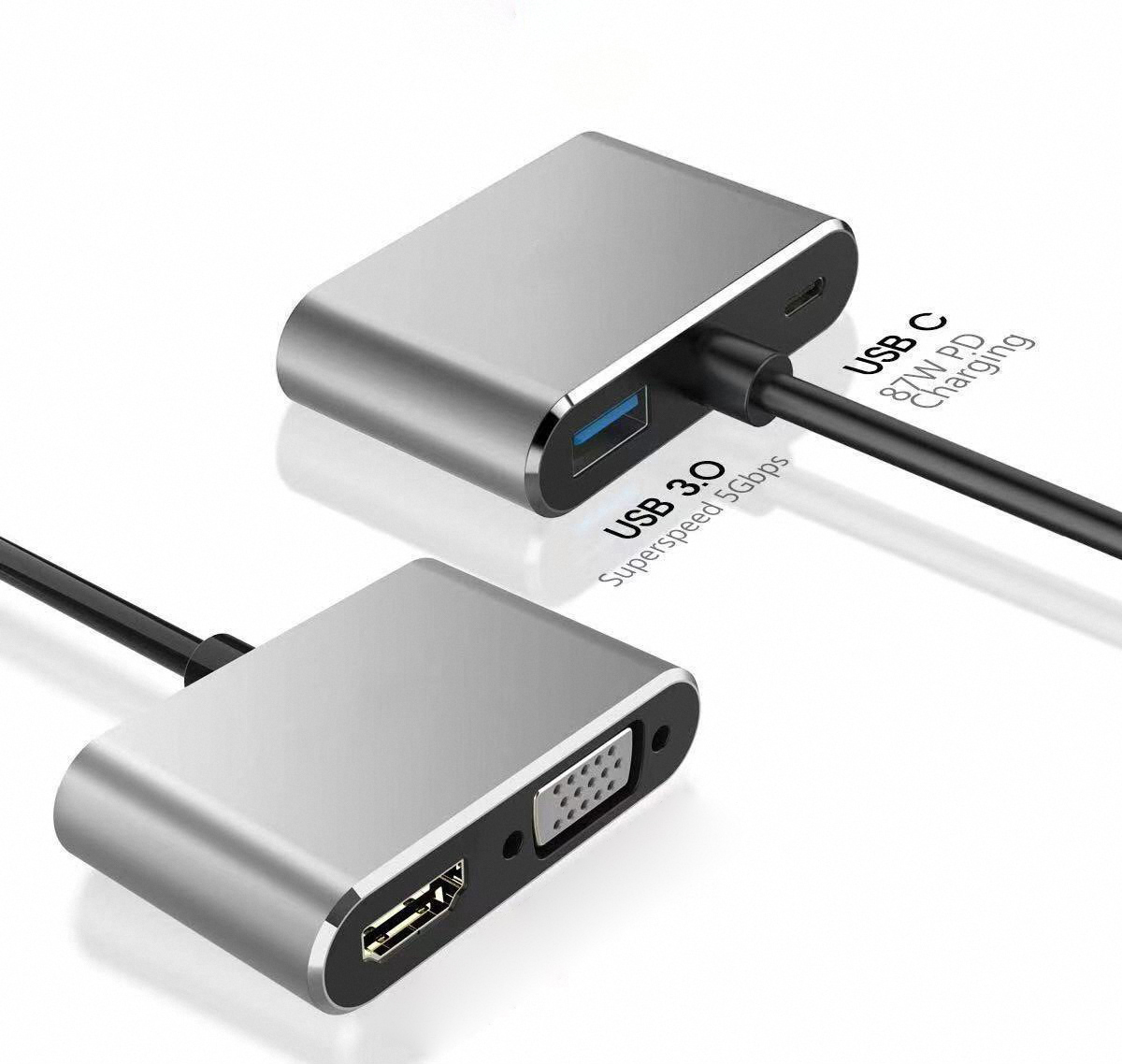 4K USB Type C to VGA 1080P USB – Docking Station Usb C Bewertung und Preis