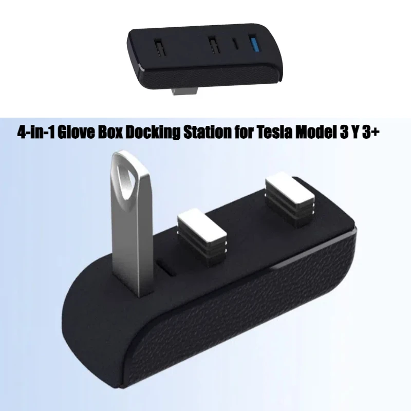 4-in-1 Glove Box Docking Stati – Docking Station Usb C Bewertung und Preis
