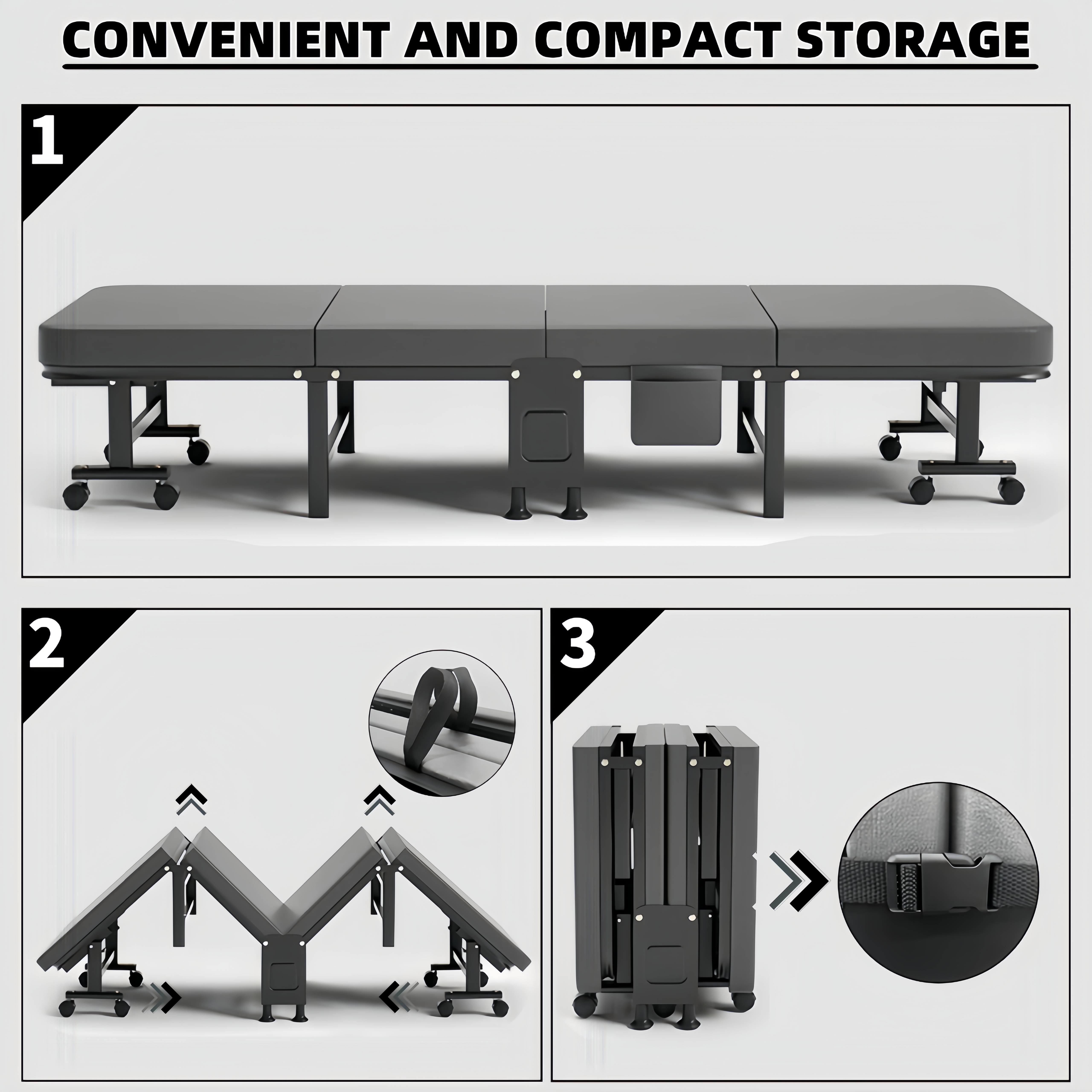 1 Dust Cover for a Folding Bed – Office Tech And Space Bewertung und Preis