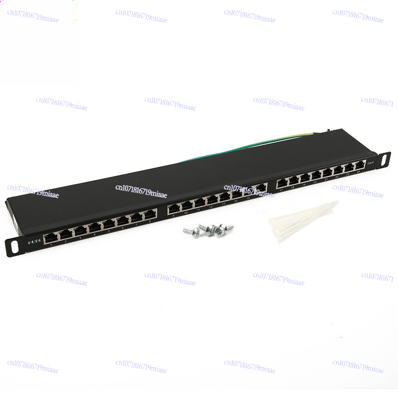 0.5U Patch Panel Cat5e Shielde – Patch Panel Cat6 Bewertung und Preis