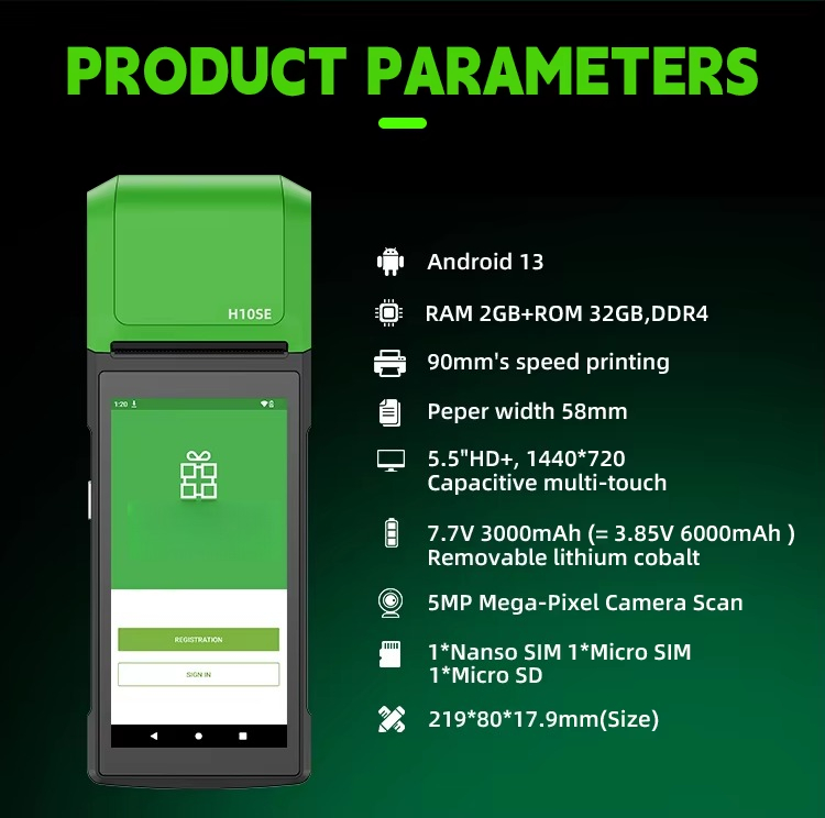 Mobile Payment Machine Portabl – Pos Terminal Android Bewertung und Preis