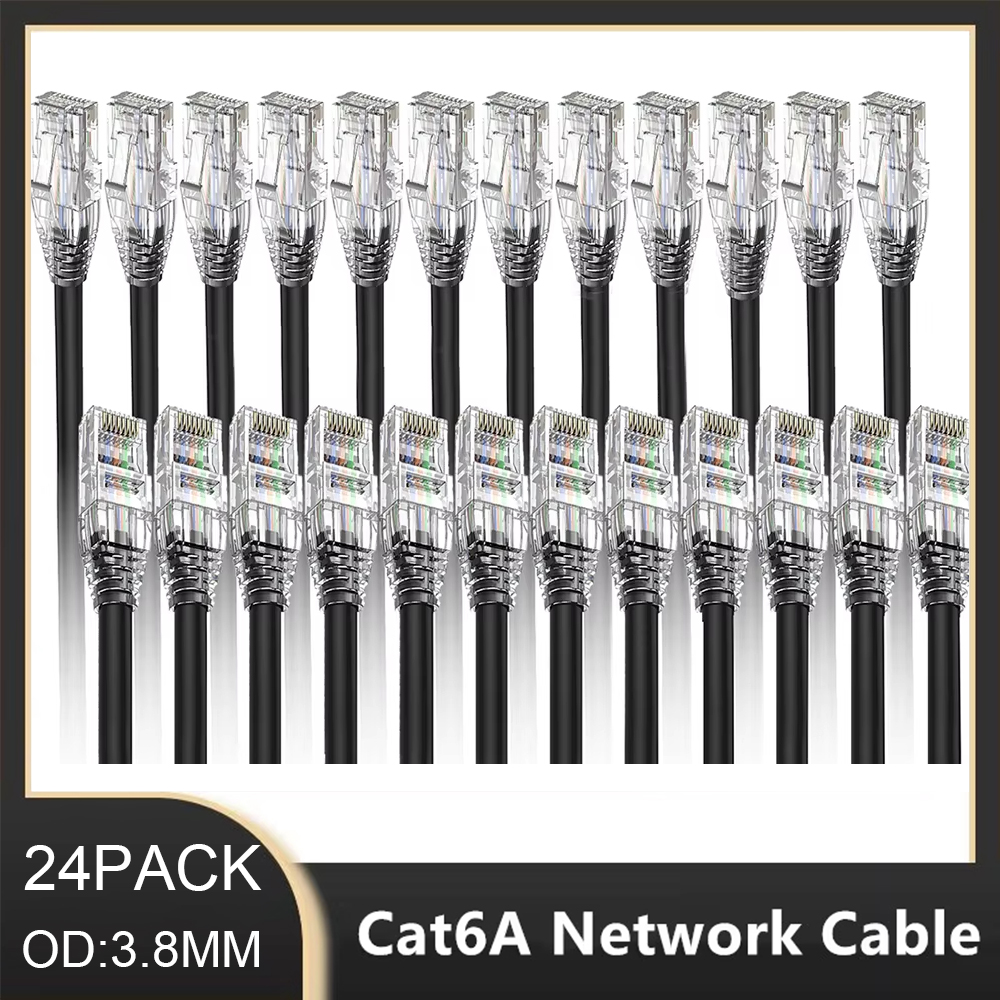 24Pack 0.1/0.15/0.2/0.3/0.5M C – Patch Panel Cat6 Bewertung und Preis